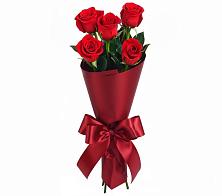 Букет 5 Красных роз Эдлесс Лав в Шатск Тульская область