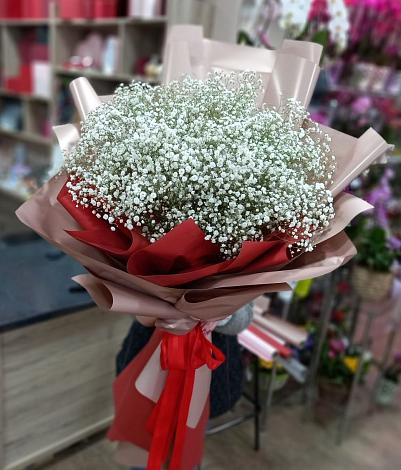 Букет цветов из: Гипсофила в Шатск Тульская область