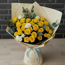 Букет цветов из:  Розы в Шатск Тульская область