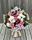 Букет цветов из: Альстромерии, Гвоздики, Розы и Хризантемы в Шатск Тульская область