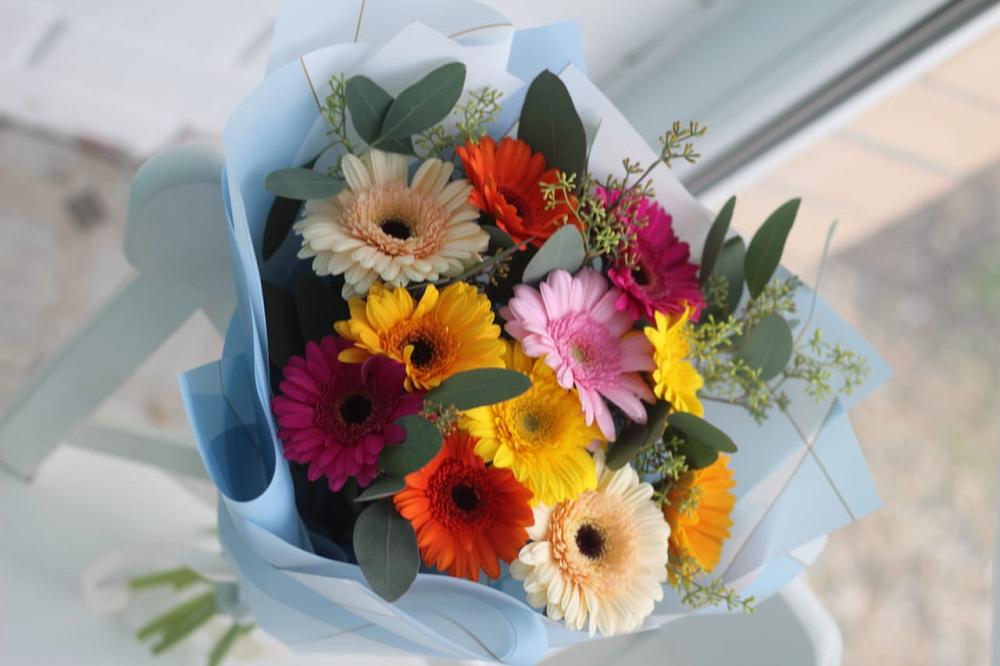 Букет цветов из: Герберы в Шатск Тульская область