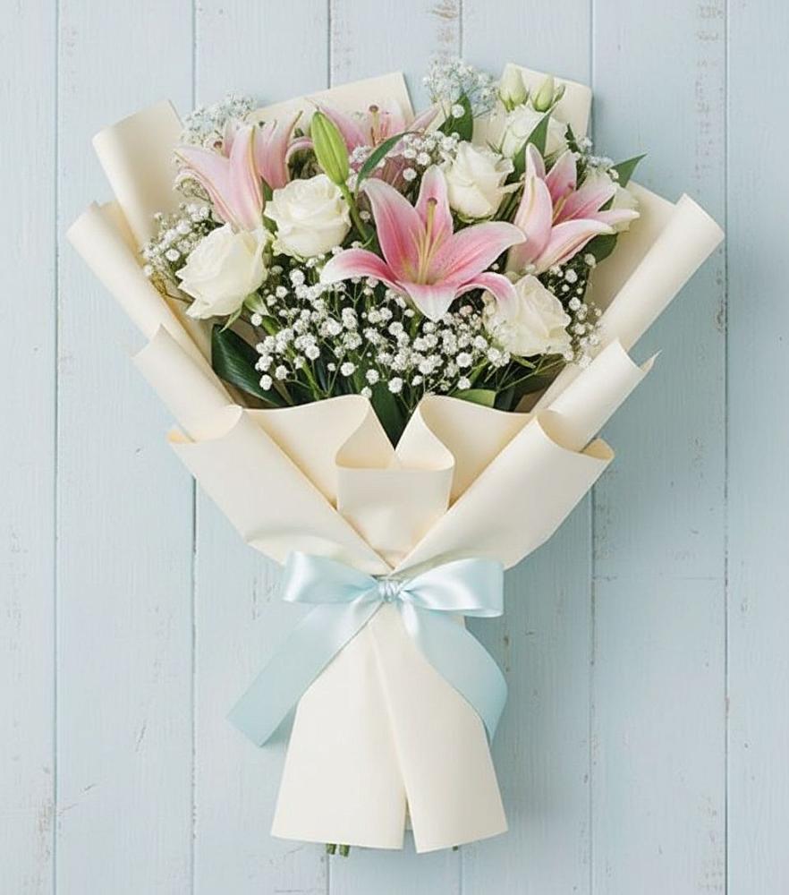 Букет цветов из: Лилии в Шатск Тульская область