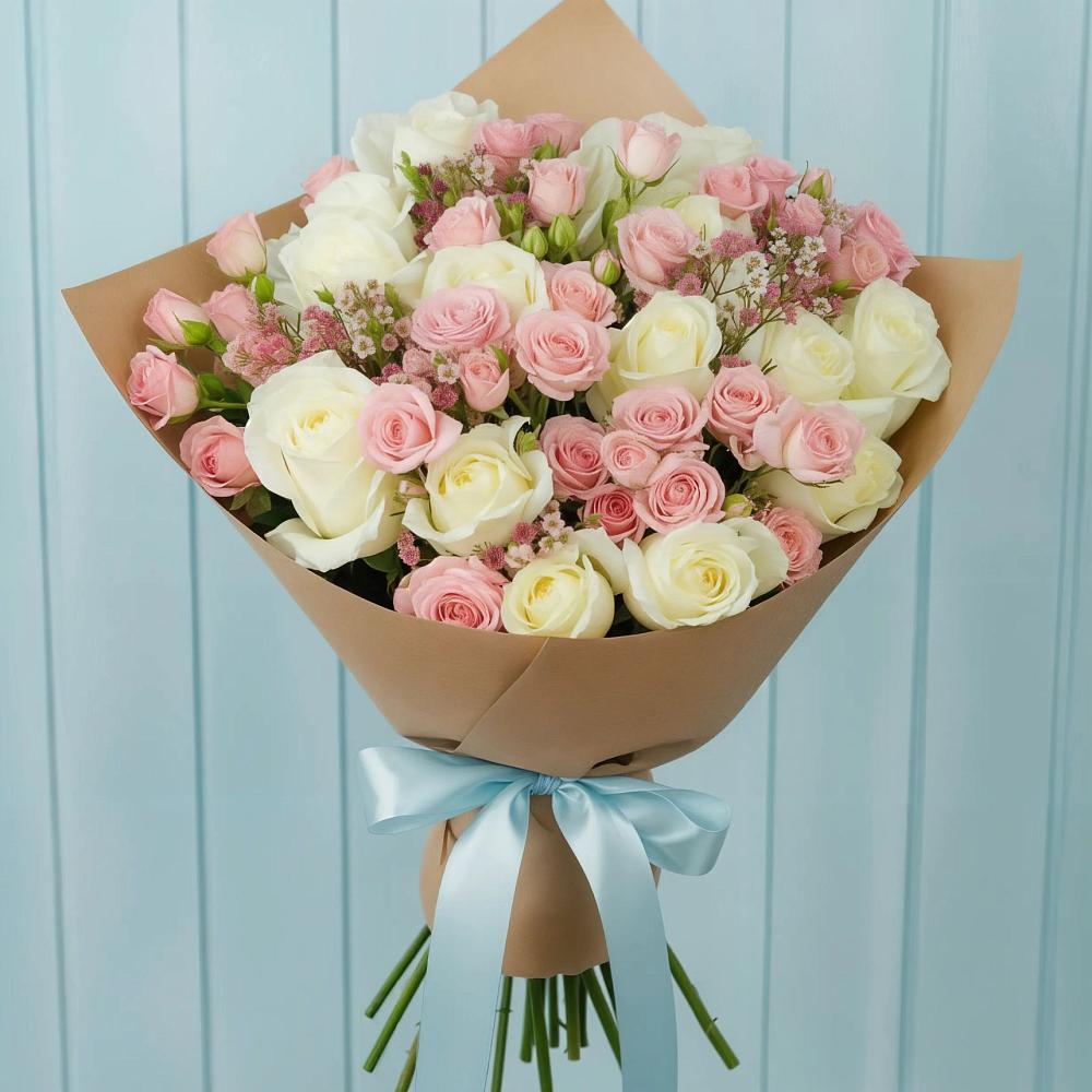 Букет цветов из: Розы в Шатск Тульская область