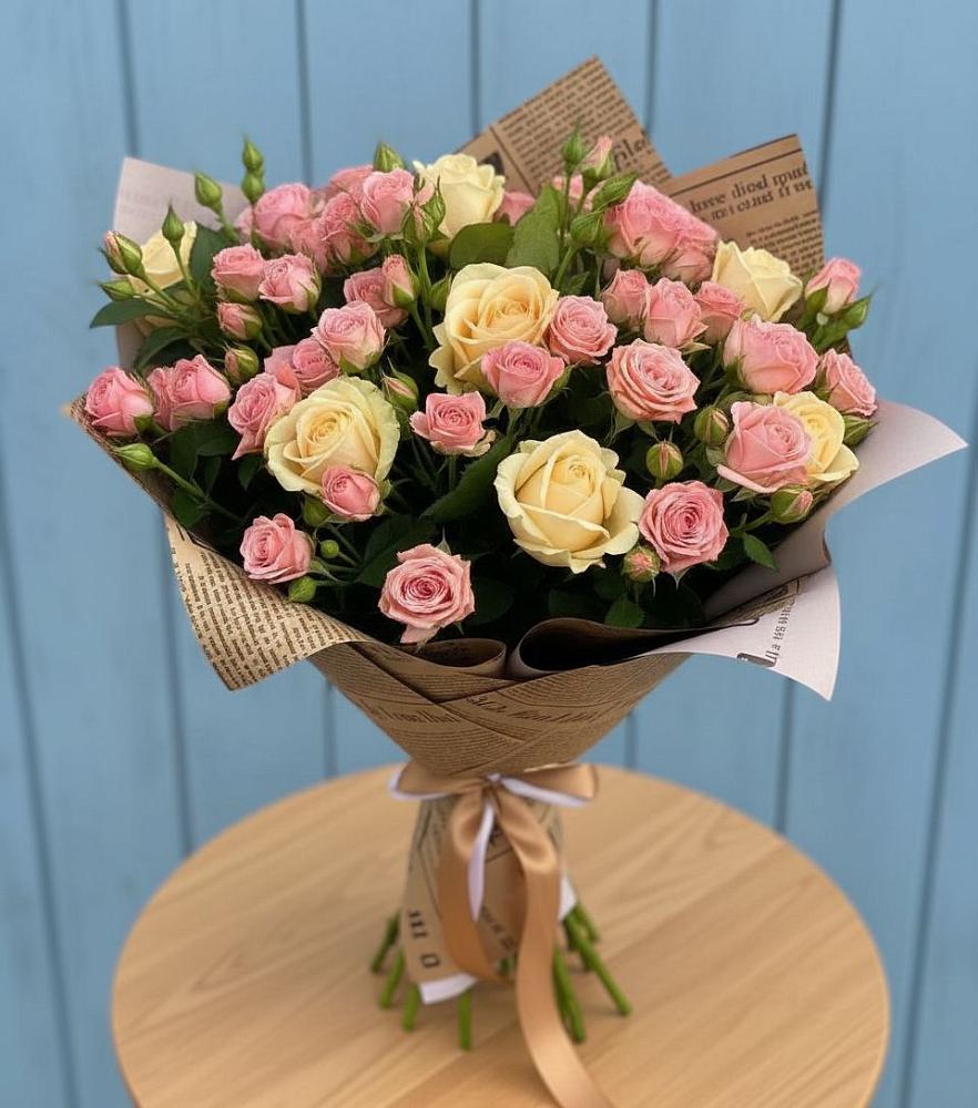 Букет цветов из: Розы в Шатск Тульская область