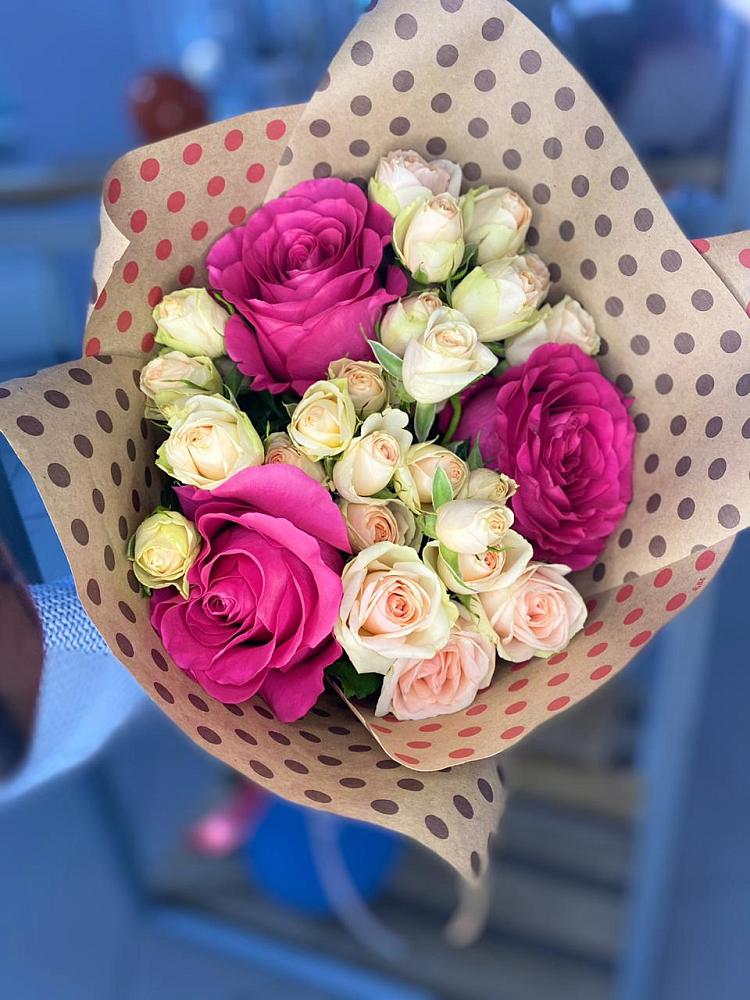 Букет цветов из: Розы в Шатск Тульская область