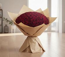 Букет 101 Красная роза в Шатск Тульская область