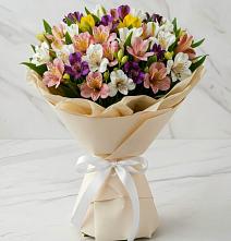 Букет цветов из:  Альстромерии #REPLACE_PRED# Шатск Тульская область