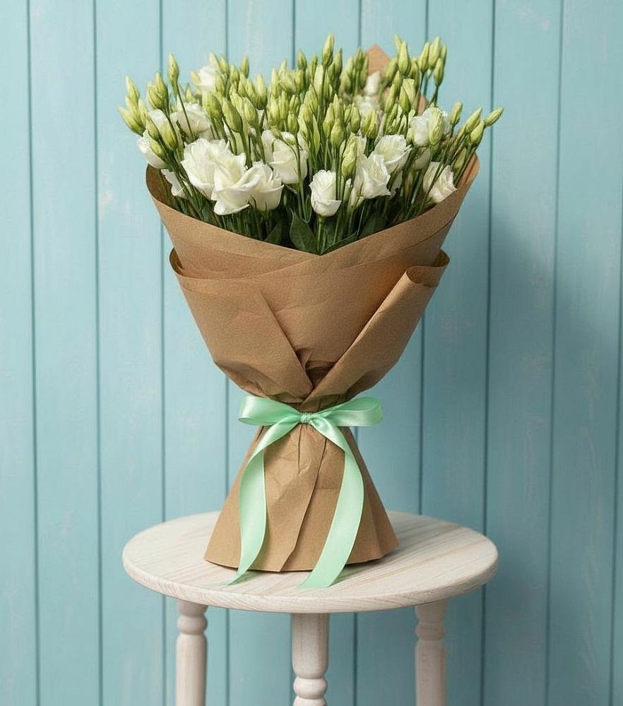 Букет цветов из: Лизиантусы в Шатск Тульская область