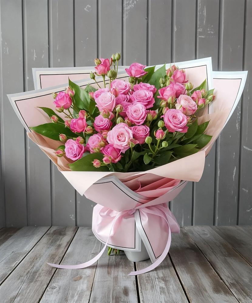 Букет Розовый кустик в Шатск Тульская область