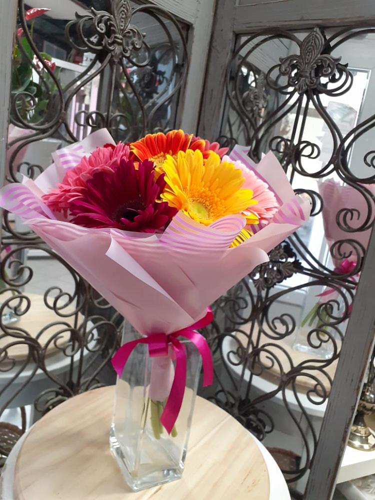 Букет цветов из: Герберы в Шатск Тульская область