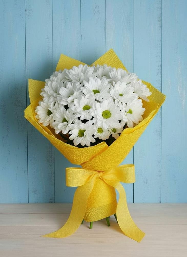 Букет цветов из: Хризантемы в Шатск Тульская область