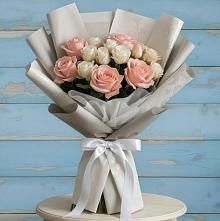 Букет цветов из:  Розы #REPLACE_PRED# Шатск Тульская область