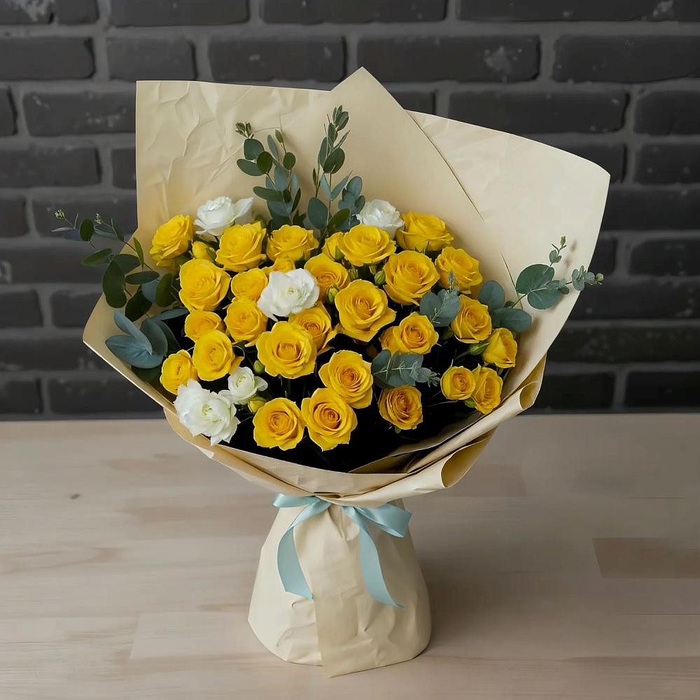 Букет цветов из: Розы в Шатск Тульская область