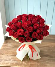Букет 29 Красных роз в Шатск Тульская область