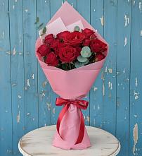 Букет цветов из:  Розы в Шатск Тульская область