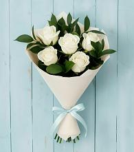 Букет цветов из:  Розы в Шатск Тульская область