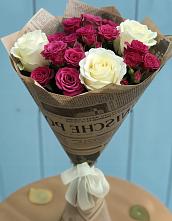 Букет цветов из:  Розы в Шатск Тульская область