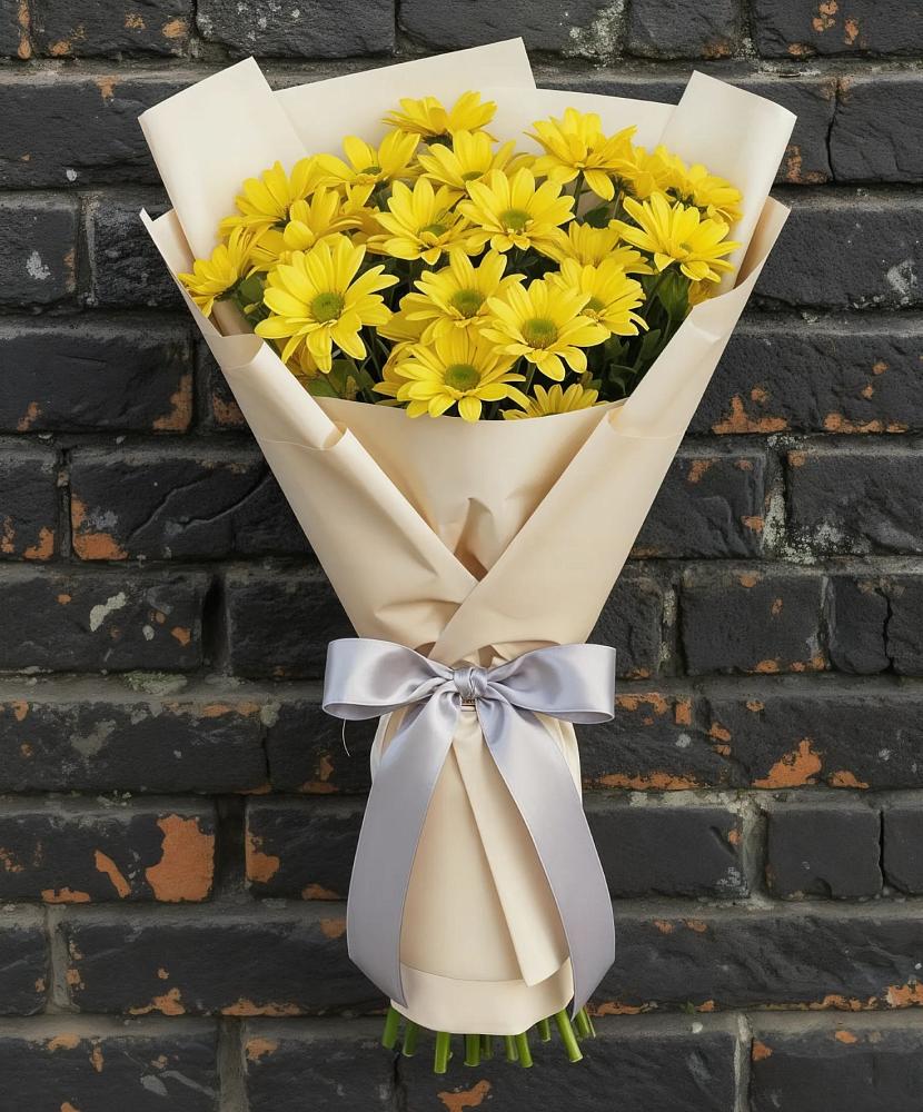 Букет цветов из: Хризантемы в Шатск Тульская область