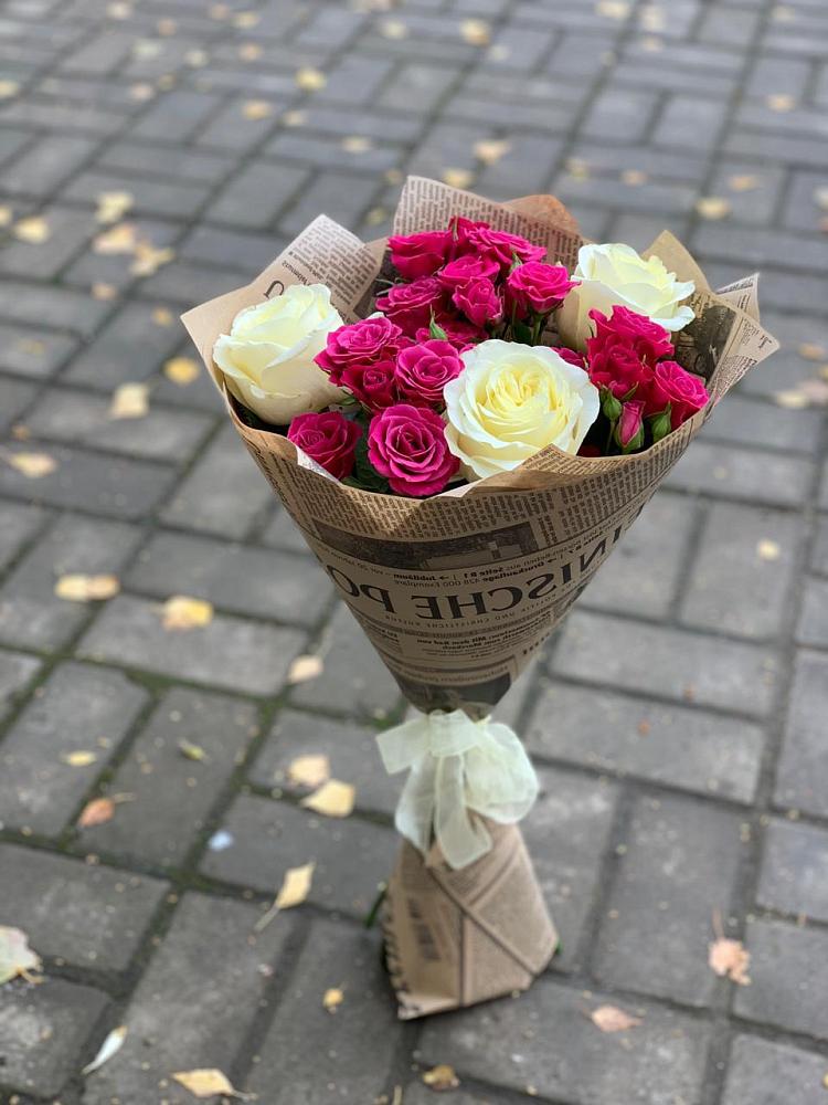 Букет цветов из: Розы в Шатск Тульская область