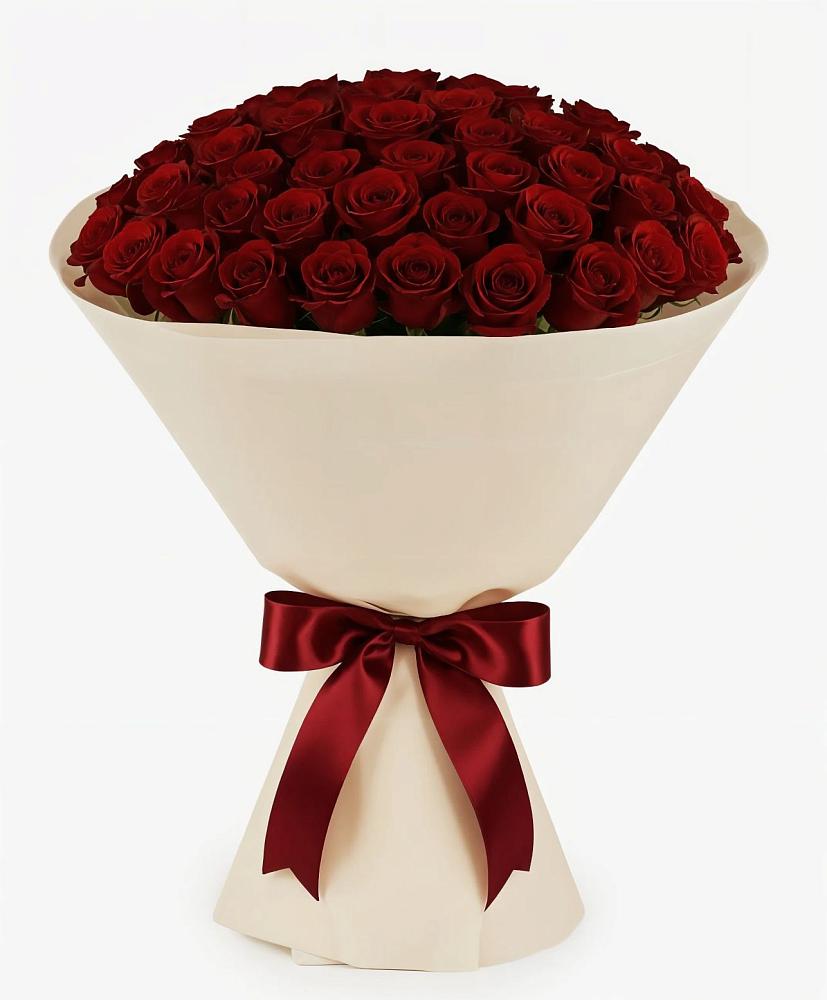 Букет 101 Бордовая роза Блэк Бакарра в Шатск Тульская область