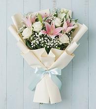 Букет цветов из:  Лилии в Шатск Тульская область