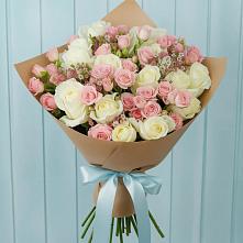 Букет цветов из:  Розы в Шатск Тульская область
