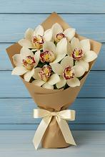 Букет цветов из:  Орхидеи и Розы в Шатск Тульская область