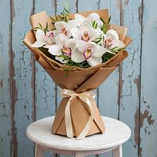 Букет цветов из:  Орхидеи и Розы #REPLACE_PRED# Шатск Тульская область