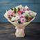 Букет цветов из: Хризантемы, Альстромерии и Розы в Шатск Тульская область